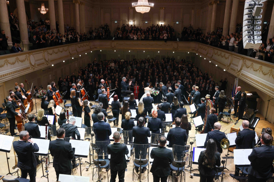 Filharmonia e Kosovës, në një mbrëmje madhështore në Bern